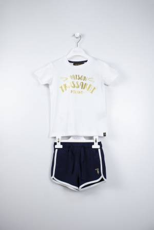 COMPLETO TRUSSARDI XGP22002CJ WHITE/BLUE DARK