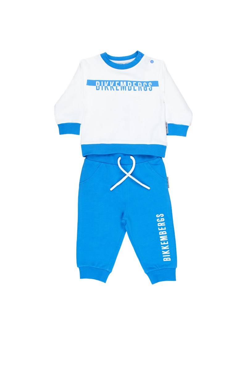 COMPLETO BIKKEMBERGS BK1765 BIANCO-0