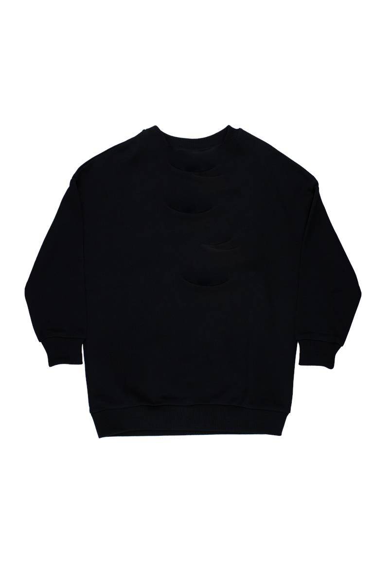 FELPA BALMAIN 6R4P50 NERO-1