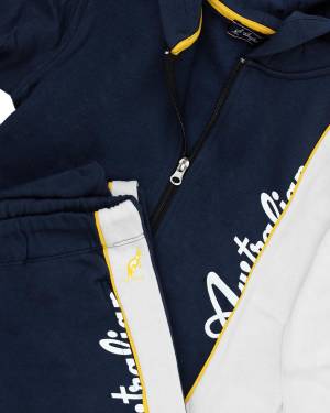 COMPLETO TUTA AUSTRALIAN AS0690 BLU NAVY-2-mini