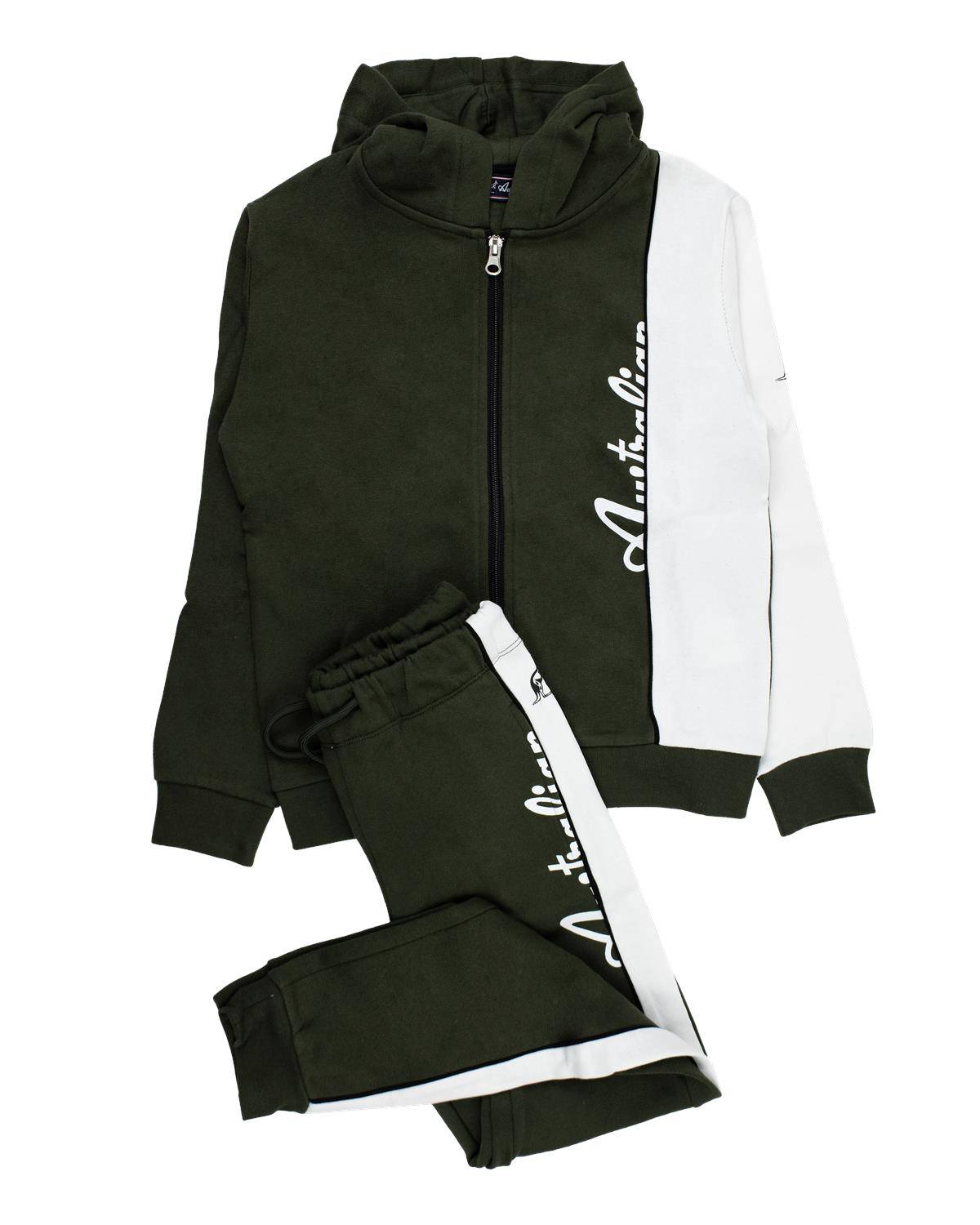 COMPLETO TUTA AUSTRALIAN AS0690 MILITARY GREEN