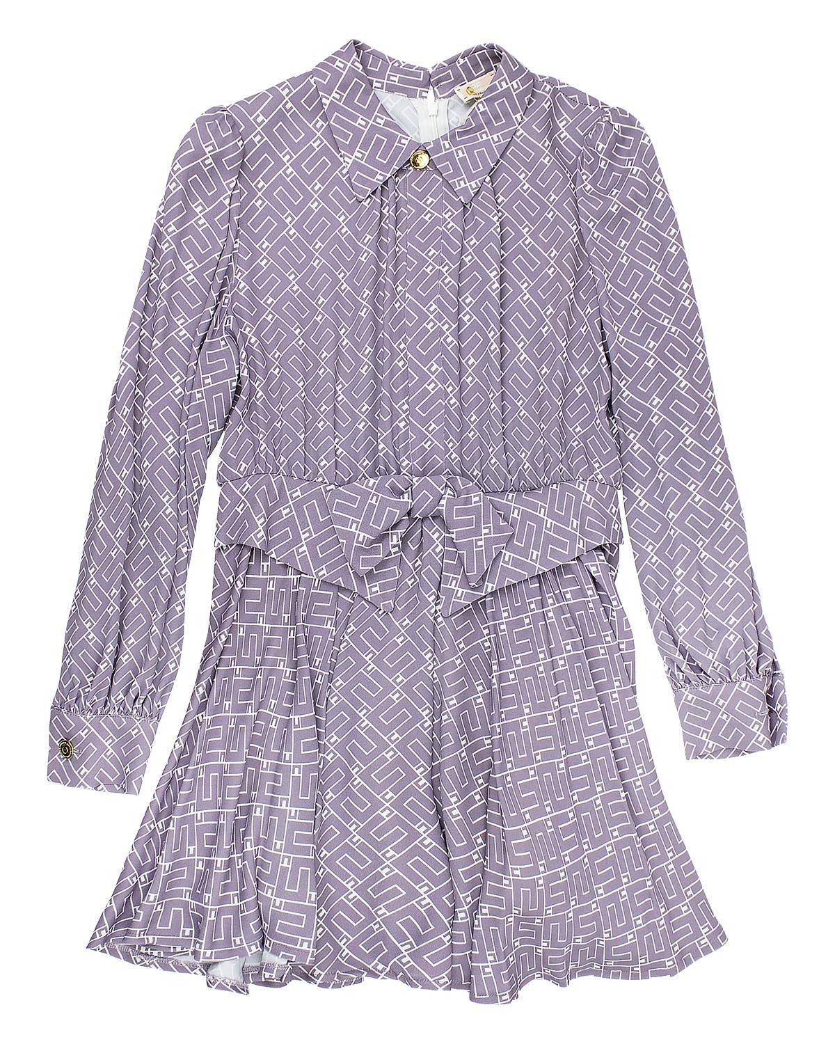 ABITO ELISABETTA FRANCHI EFAB490 CANDY VIOLET/BURRO-0