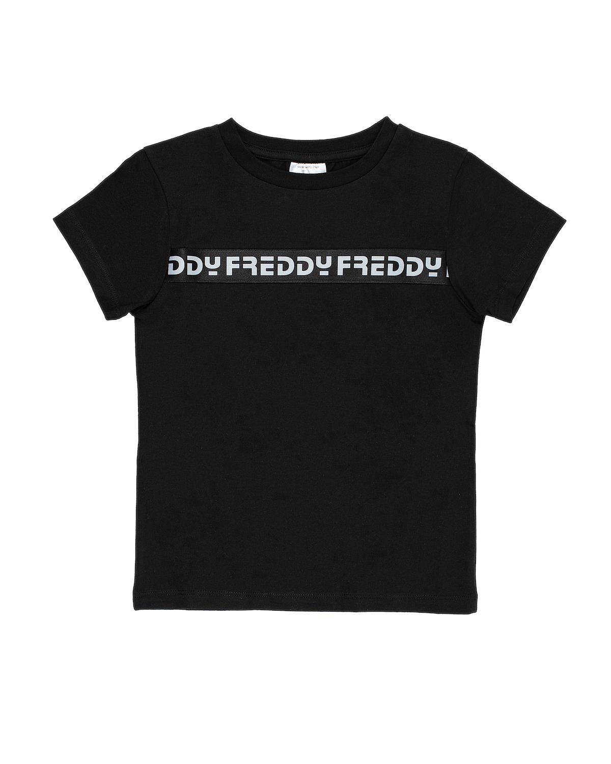 T-SHIRT FREDDY  FR1547 BLACK-0