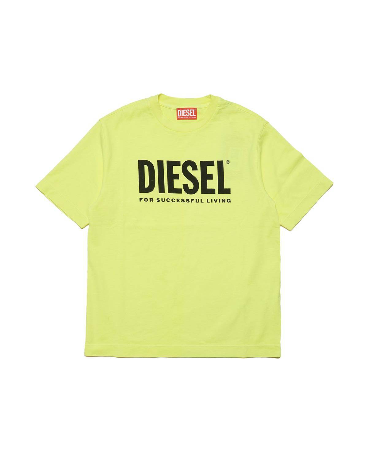 T-SHIRT DIESEL J01902 FLUO YELLOW