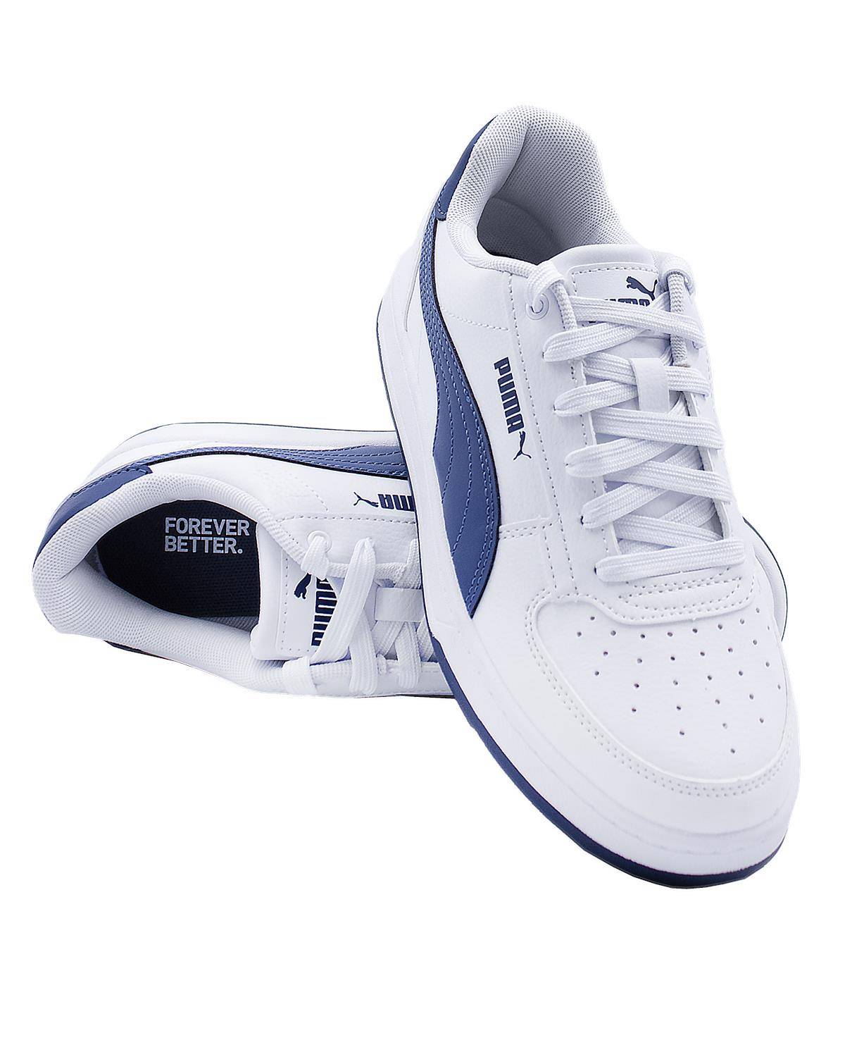 SCARPE PUMA 393837 WHITE/BLUE-1
