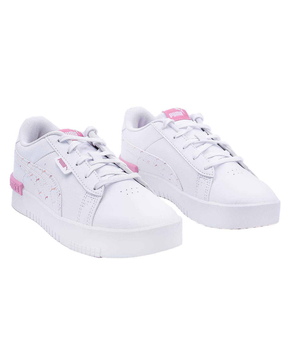 SCARPE PUMA 394428 WHITE/PINK-2