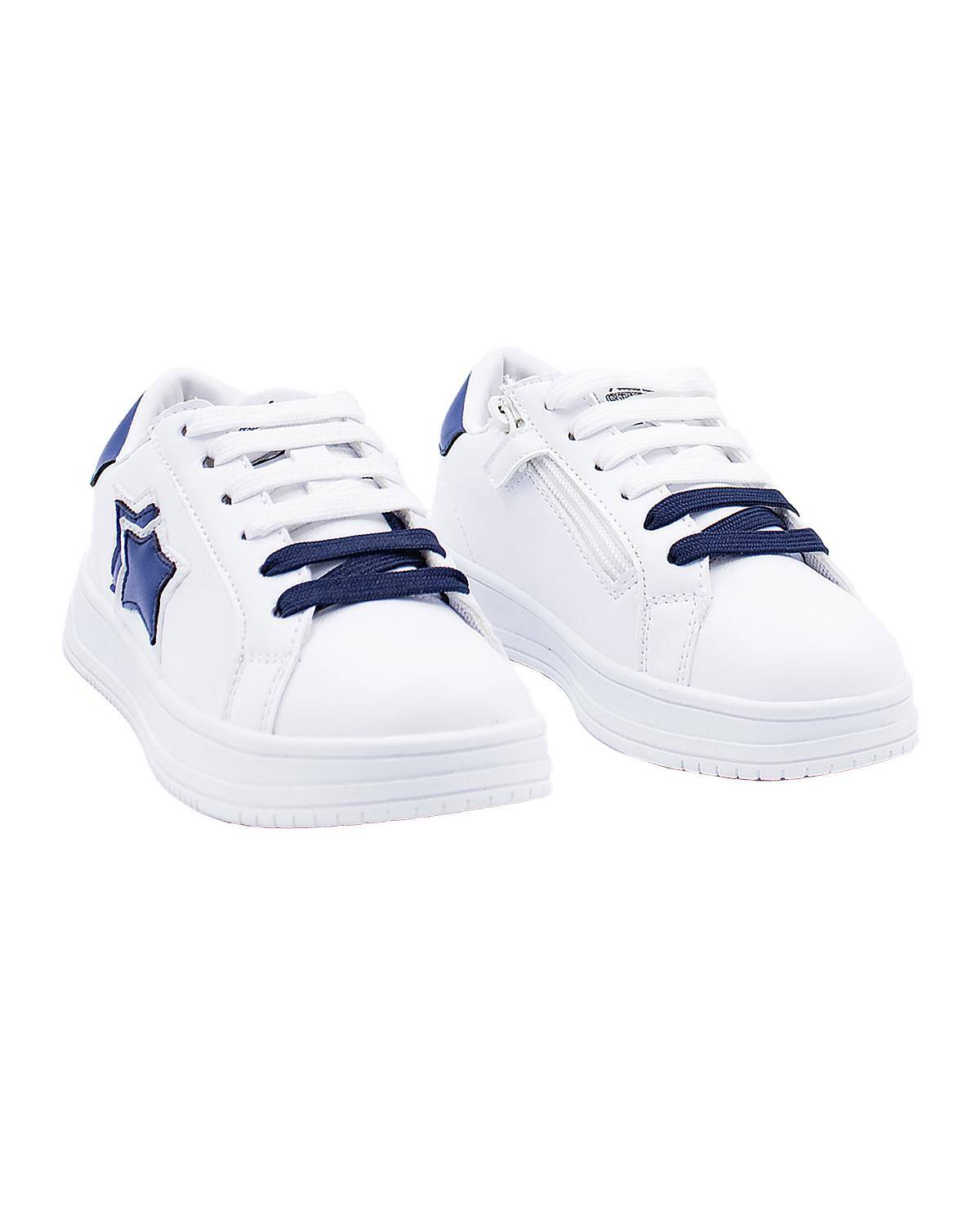 SCARPE ATLANTIC STARS REVERSE124 BIANCO/NAVY-2