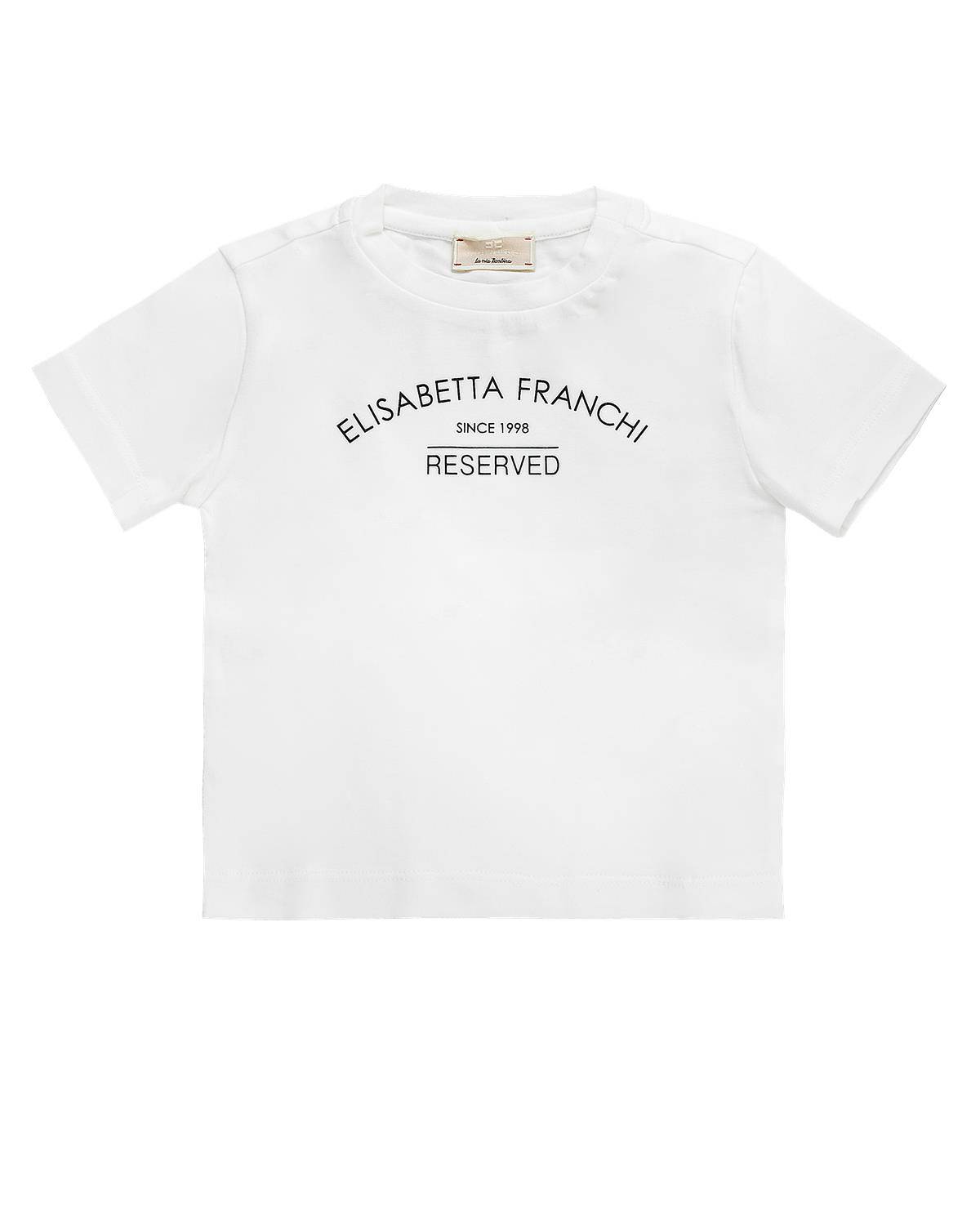 T-SHIRT ELISABETTA FRANCHI EGTS079 AVORIO-0