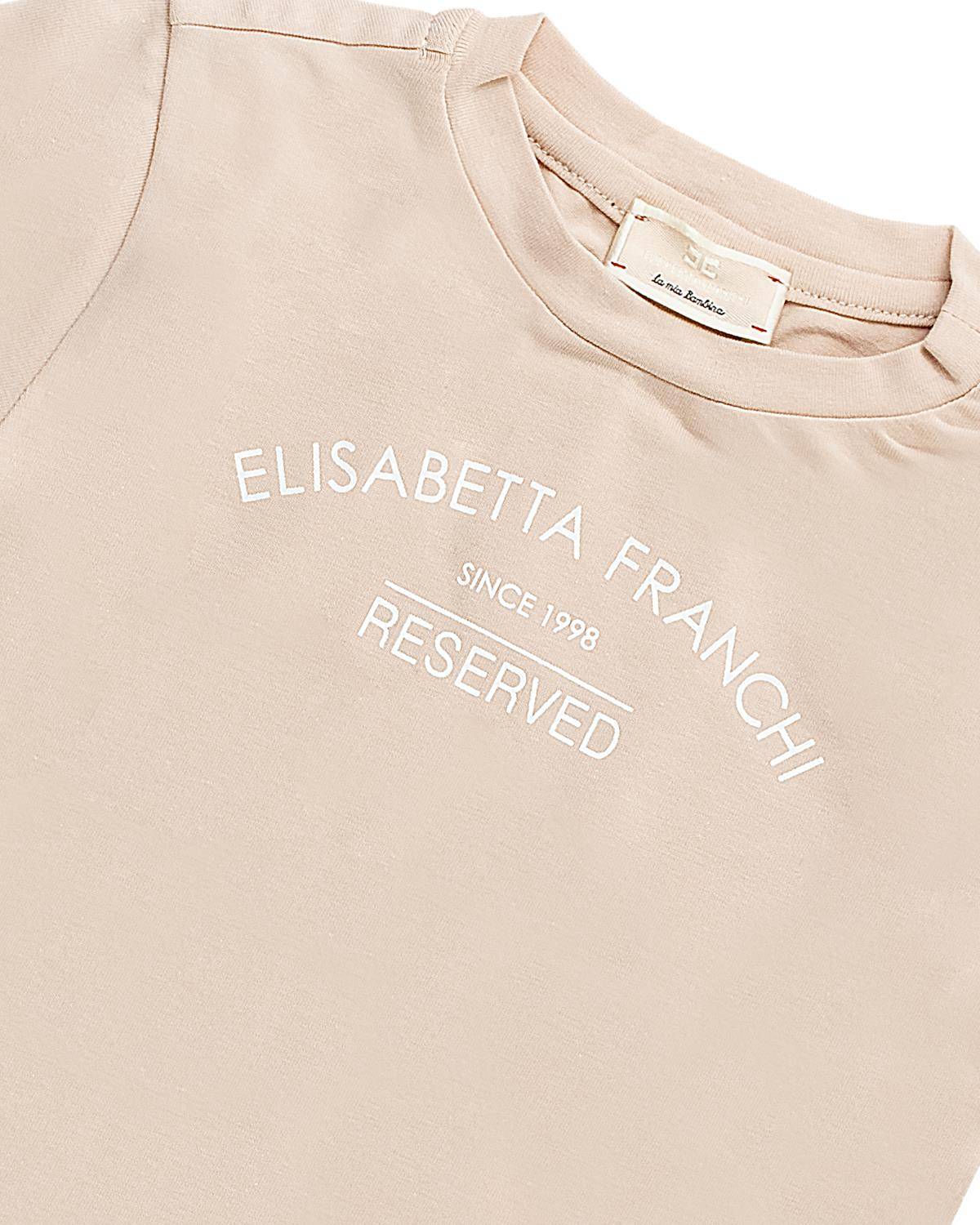 T-SHIRT ELISABETTA FRANCHI EGTS079 DESERT ROSE-2