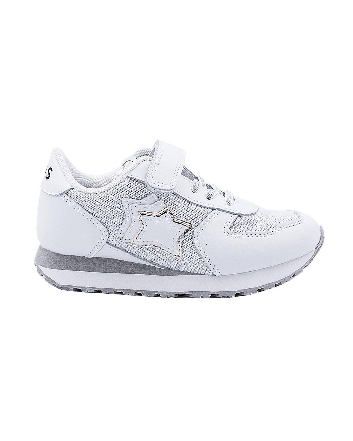 SCARPE ATLANTIC STARS BEN88 BIANCO/ARGENTO-0