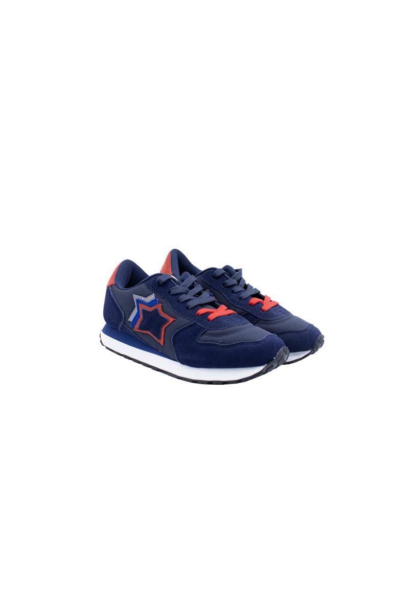 SCARPE ATLANTIC STARS ICARO55 NAVY/ROSSO/NAVY-3