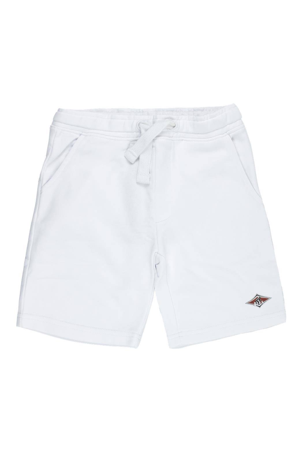 PANTALONCINO BEAR  BB249S24 OPTICAL WHITE