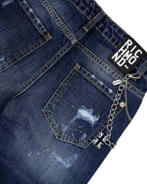 JEANS JOHN RICHMOND RBP24180JE DENIM BLUE DARK-2-mini