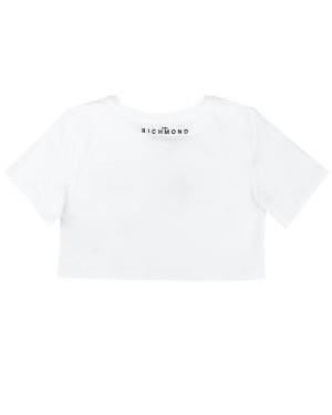 T-SHIRT JOHN RICHMOND RGP24145TS WHITE-1-mini