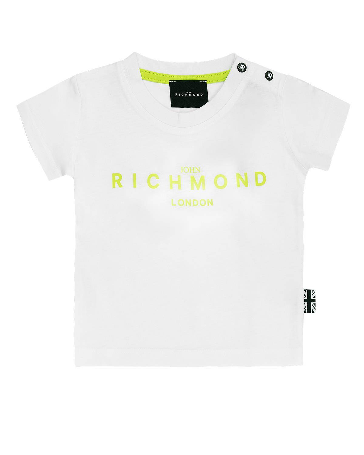 T-SHIRT JOHN RICHMOND RIP24001TS WHITE-0