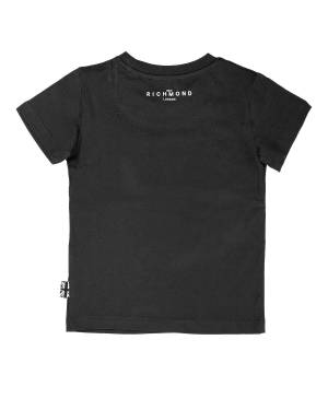 T-SHIRT JOHN RICHMOND RBP24002TS BLACK-1-mini