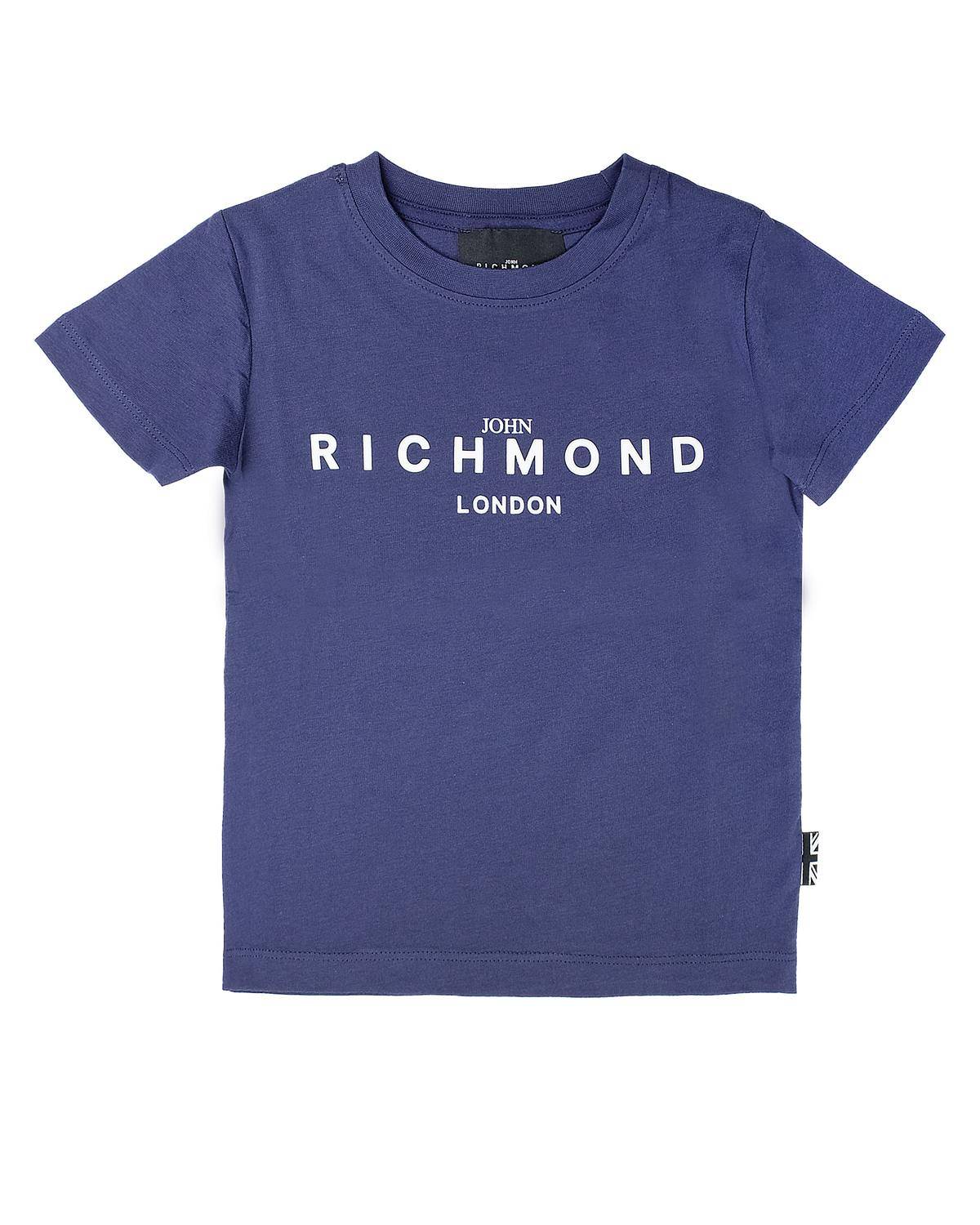 T-SHIRT JOHN RICHMOND RBP24002TS BLUE NAVY