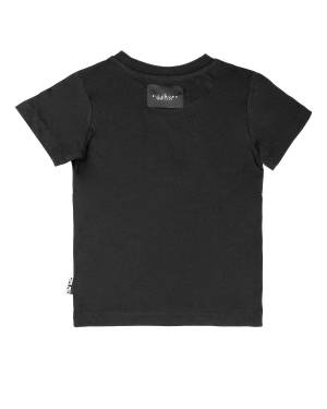 T-SHIRT JOHN RICHMOND RBP24059TS BLACK-1-mini