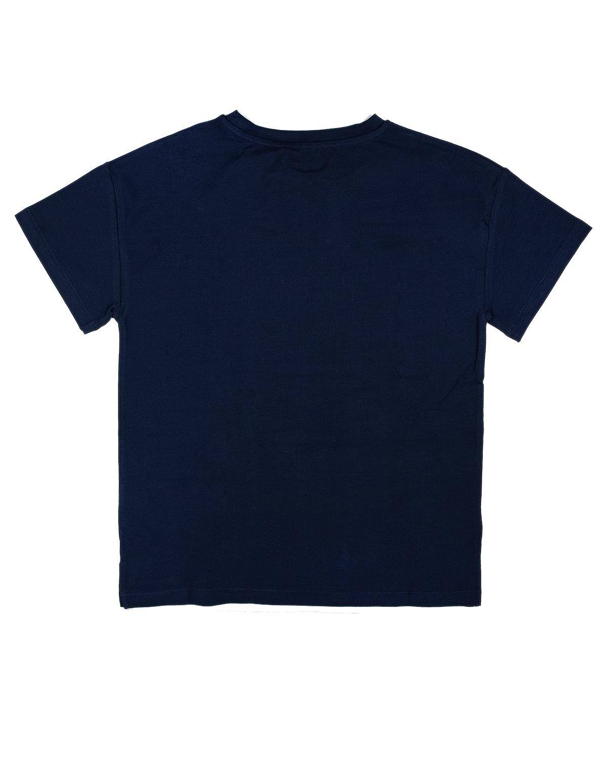 T-SHIRT FRACOMINA FM0920 NAVY BLUE-1