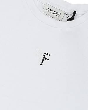 T-SHIRT FRACOMINA FM0944 WHITE-2-mini
