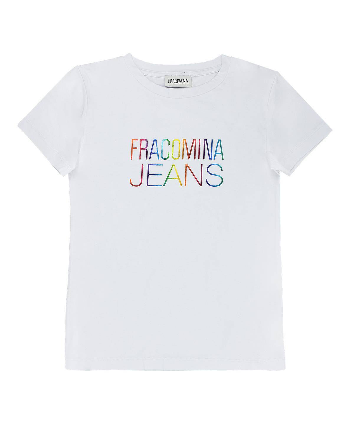 T-SHIRT FRACOMINA FM0965 WHITE