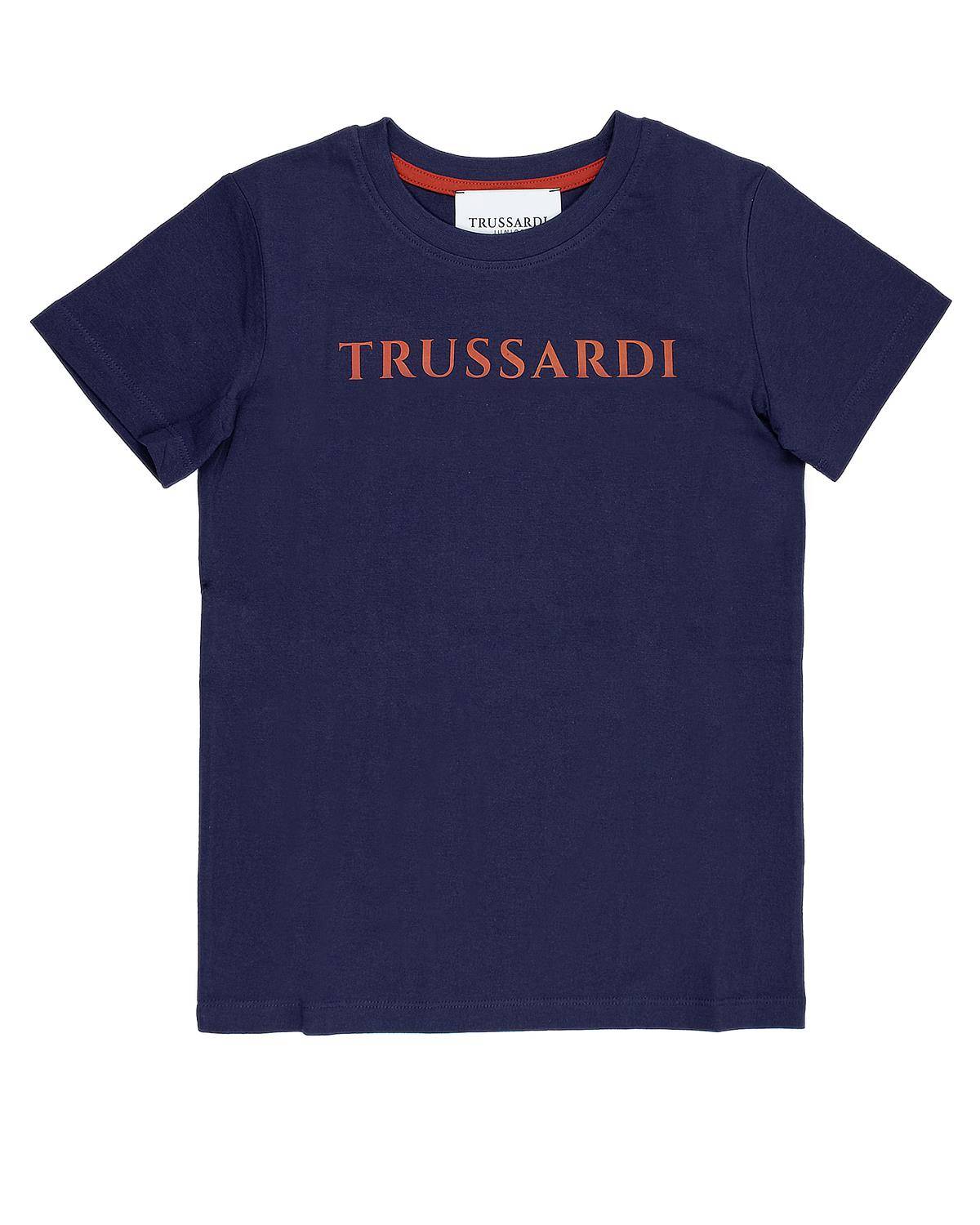 T-SHIRT TRUSSARDI TBP24001TS BLUE NAVY