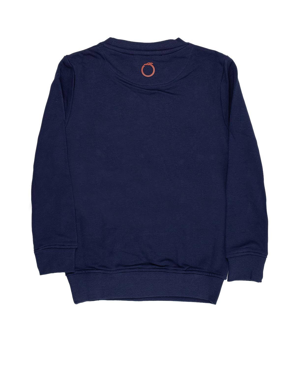 FELPA TRUSSARDI TBP24006FE BLUE NAVY-1