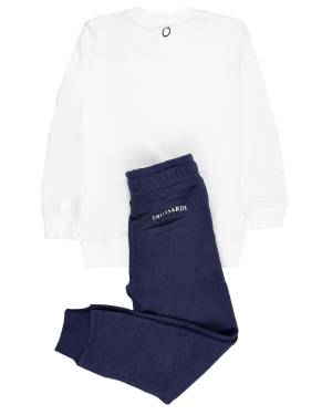 COMPLETO TUTA TRUSSARDI TBP24124CF WHITE SUGAR-1-mini