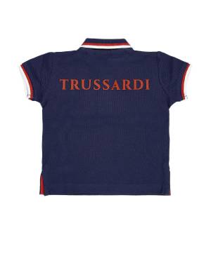 POLO TRUSSARDI TIP24007PO BLUE NAVY-1-mini