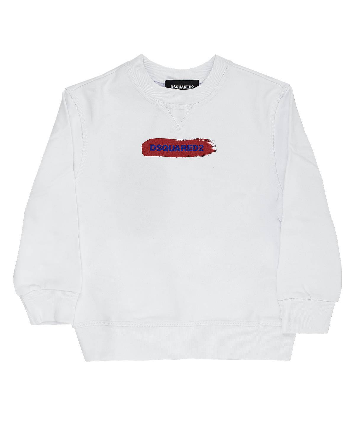 FELPA DSQUARED2 DQ2092 WHITE
