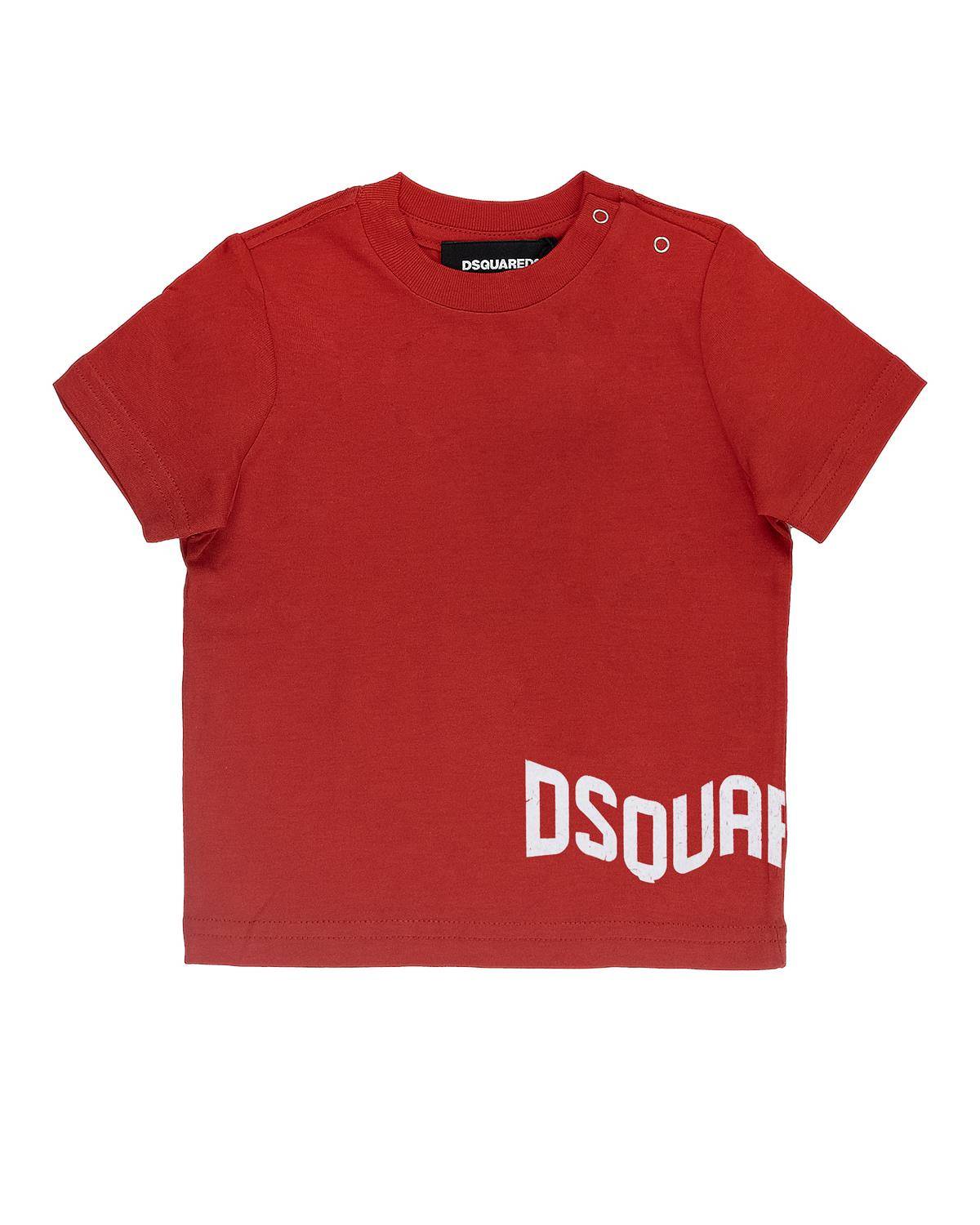 T-SHIRT DSQUARED2 DQ2138 BRIGHT RED-0