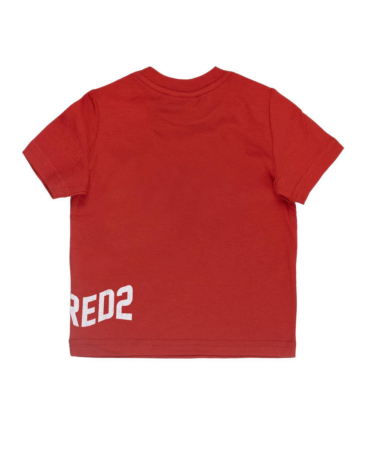 T-SHIRT DSQUARED2 DQ2138 BRIGHT RED-1