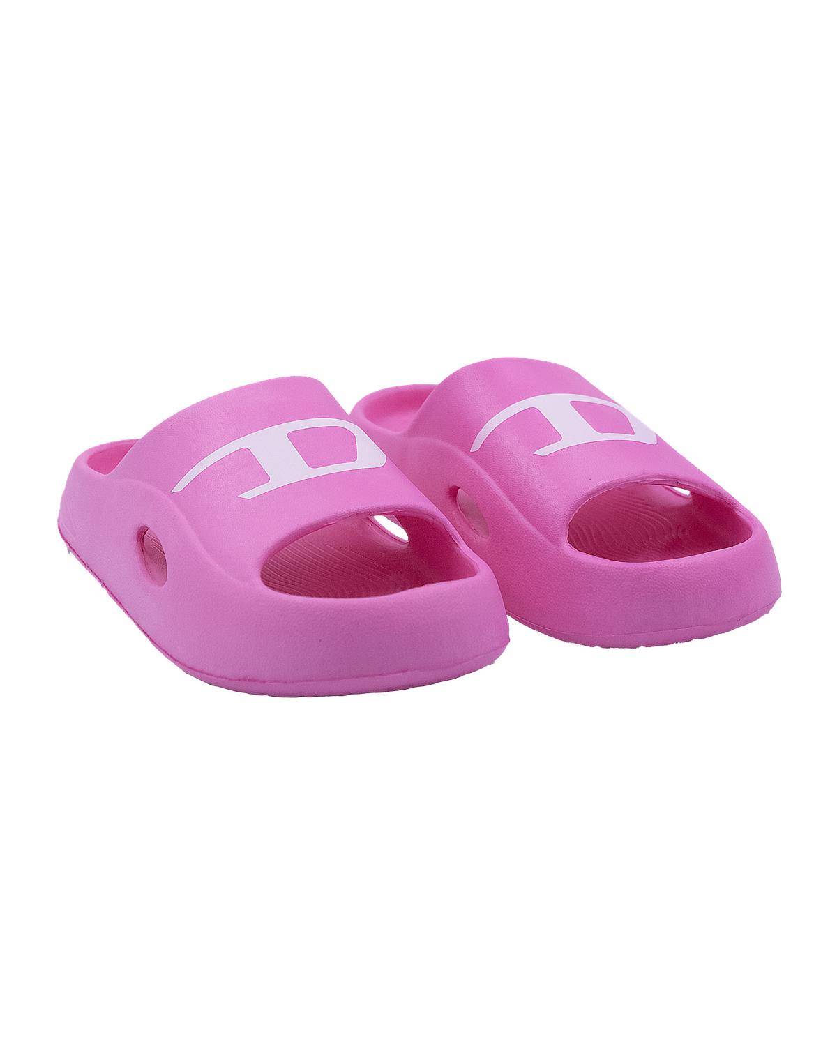 SANDALO DIESEL BC0560 PINK FLUO/WHITE-1