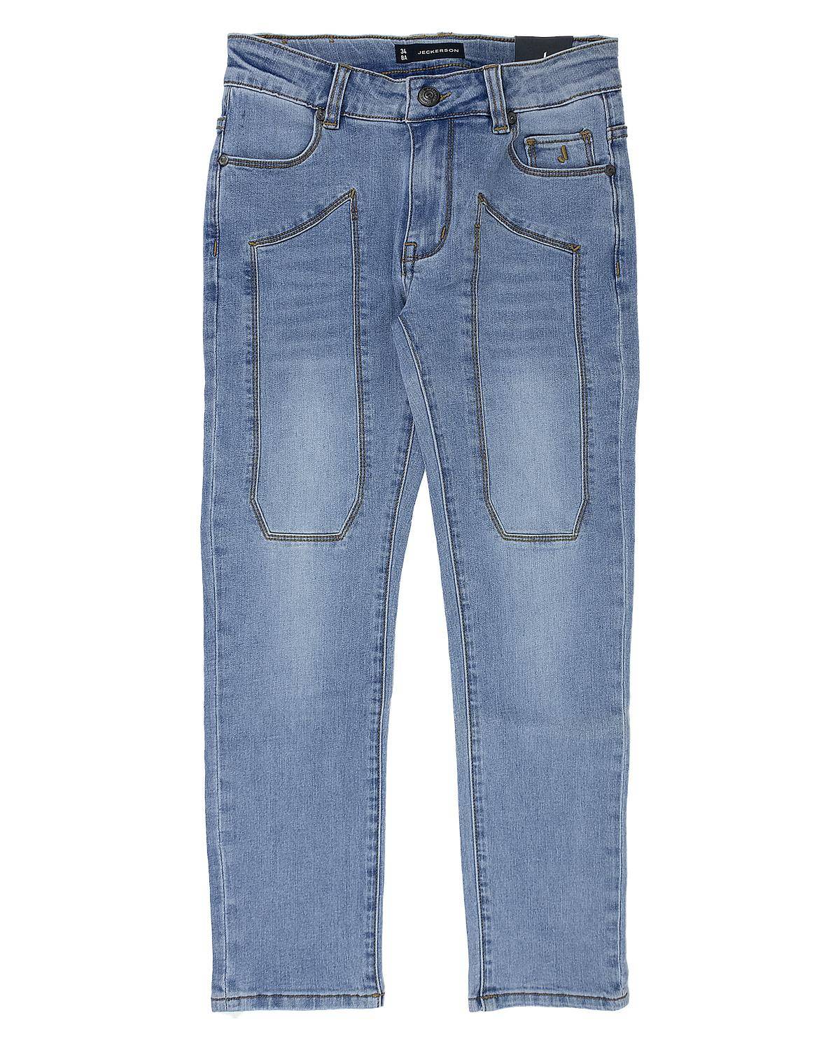 PANTALONE JECKERSON J3806 JEANS/CHIARO