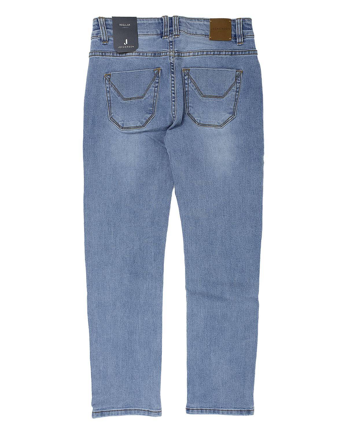 PANTALONE JECKERSON J3806 JEANS/CHIARO-1