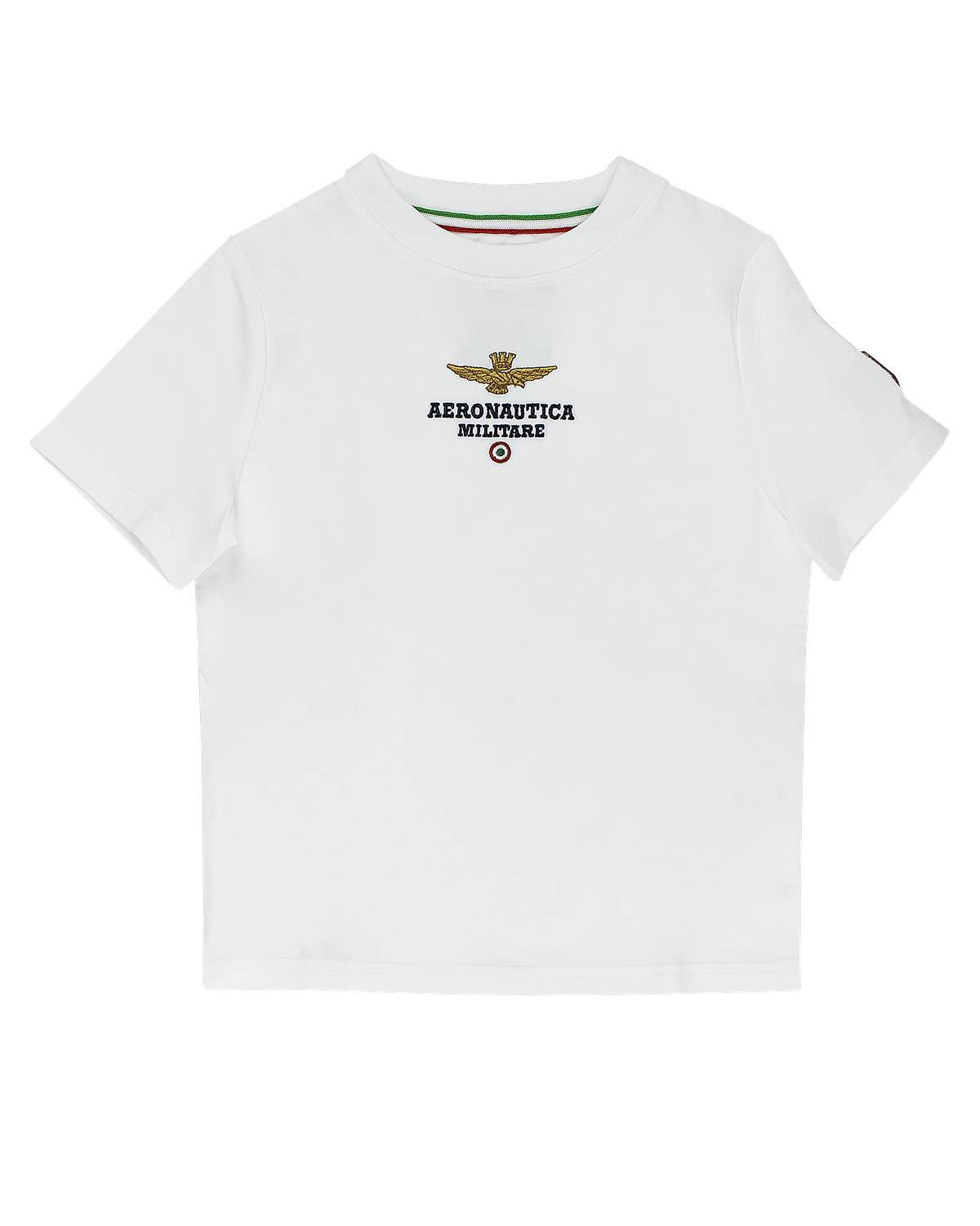T-SHIRT AERONAUTICA MILITARE 241TS2292JRJ651 BIANCO