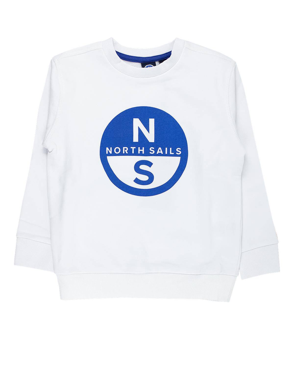 FELPA NORTH SAILS 794446 WHITE