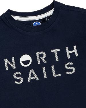 T-SHIRT NORTH SAILS 795047 NAVY BLUE-2-mini