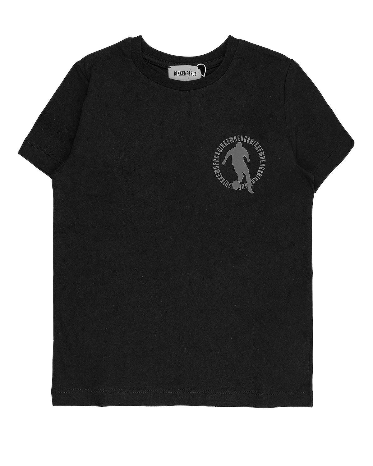 T-SHIRT BIKKEMBERGS BK2446 BLACK