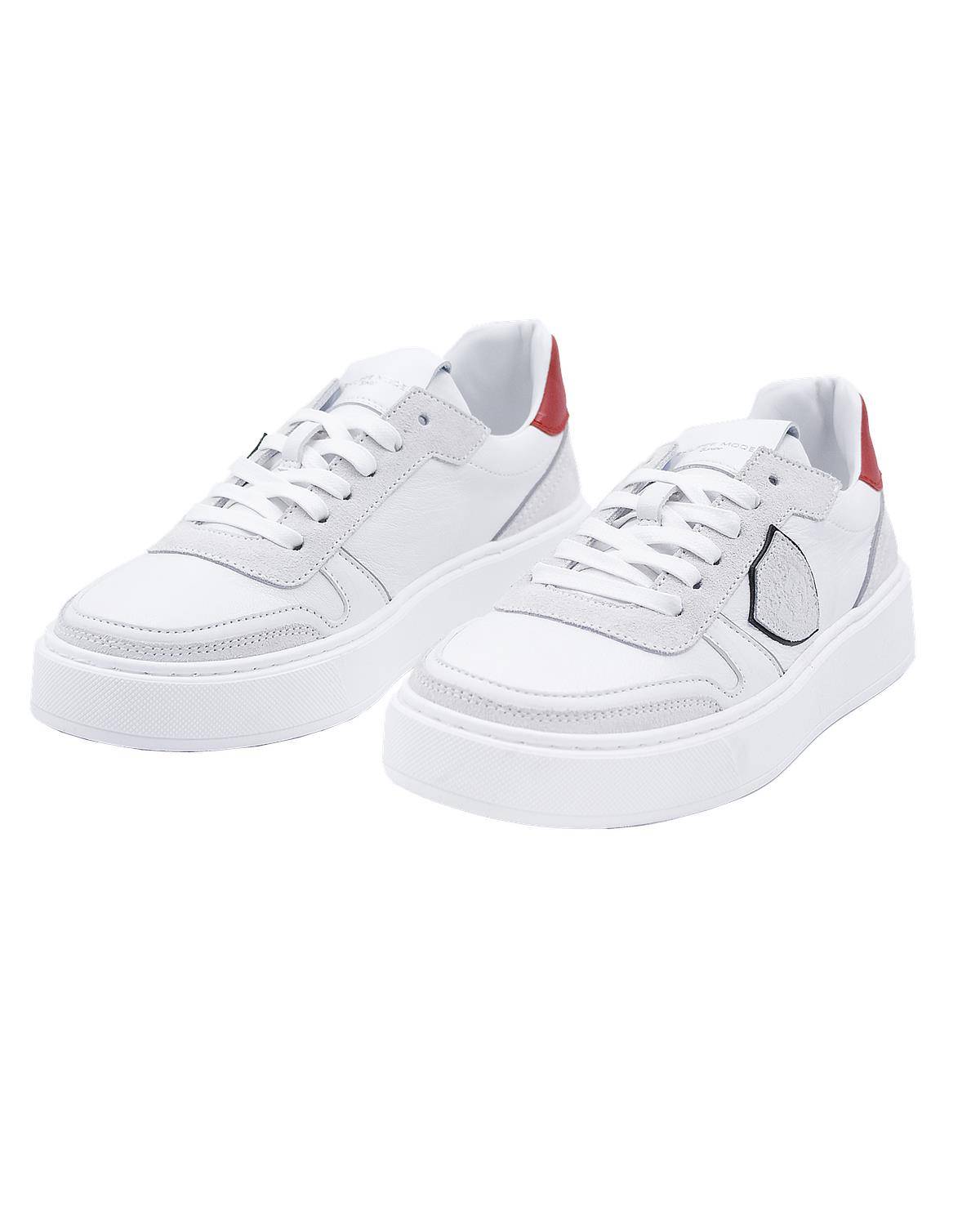 SCARPE PHILIPPE MODEL 77008 BIANCO-2