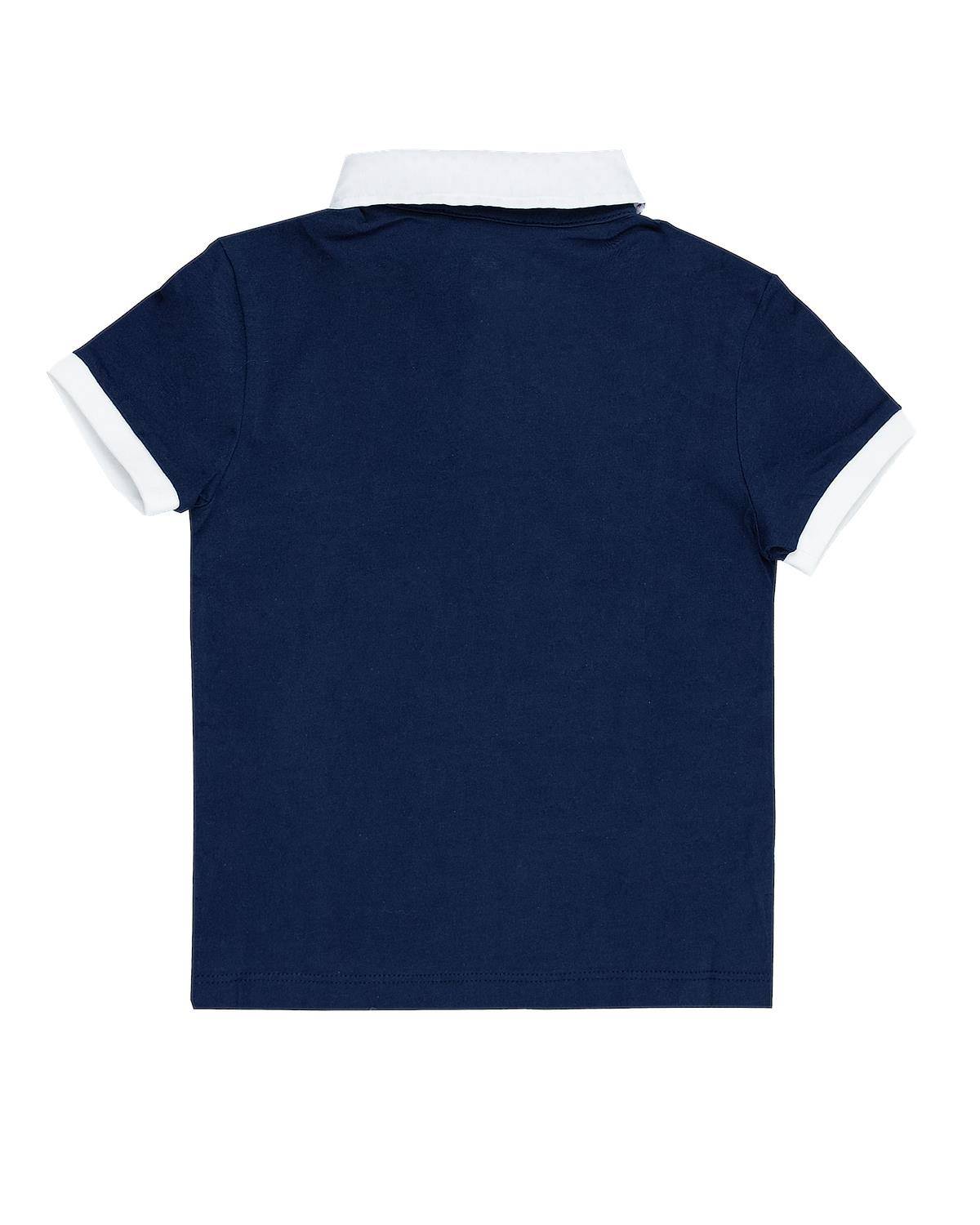 POLO GAUDÌ GABM05203 NAVY BLUE-1
