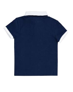 POLO GAUDÌ GABM05203 NAVY BLUE-1-mini