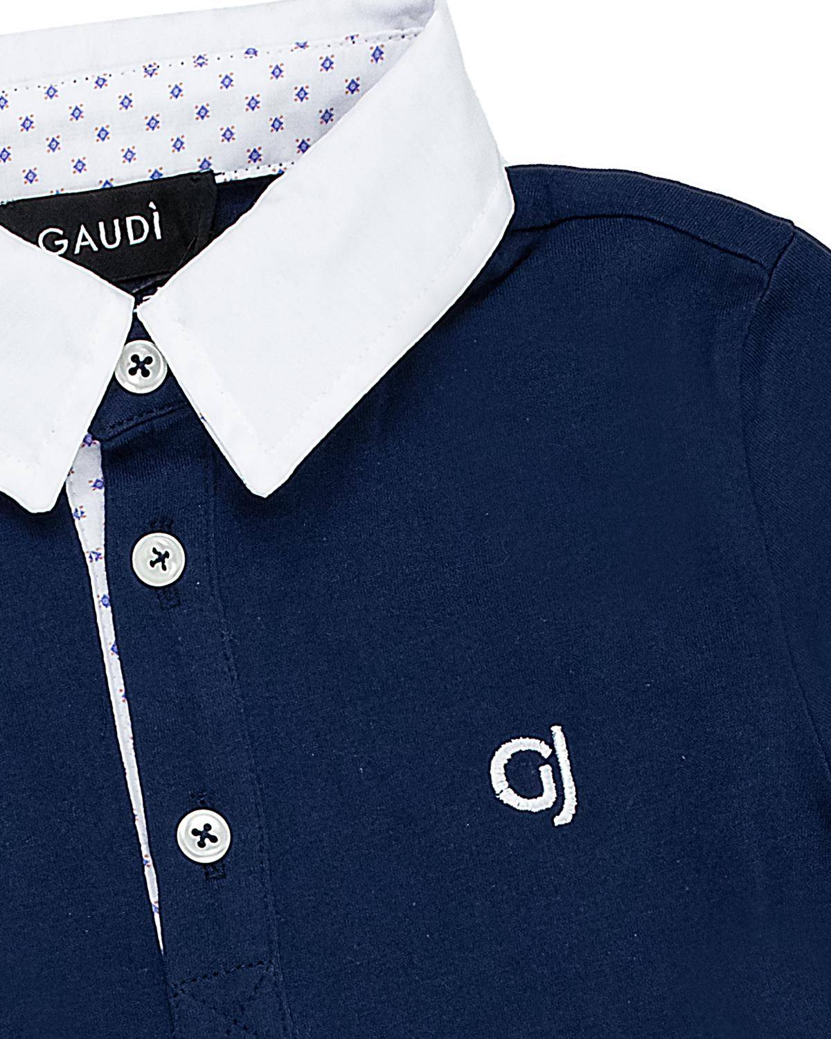 POLO GAUDÌ GABM05203 NAVY BLUE-2