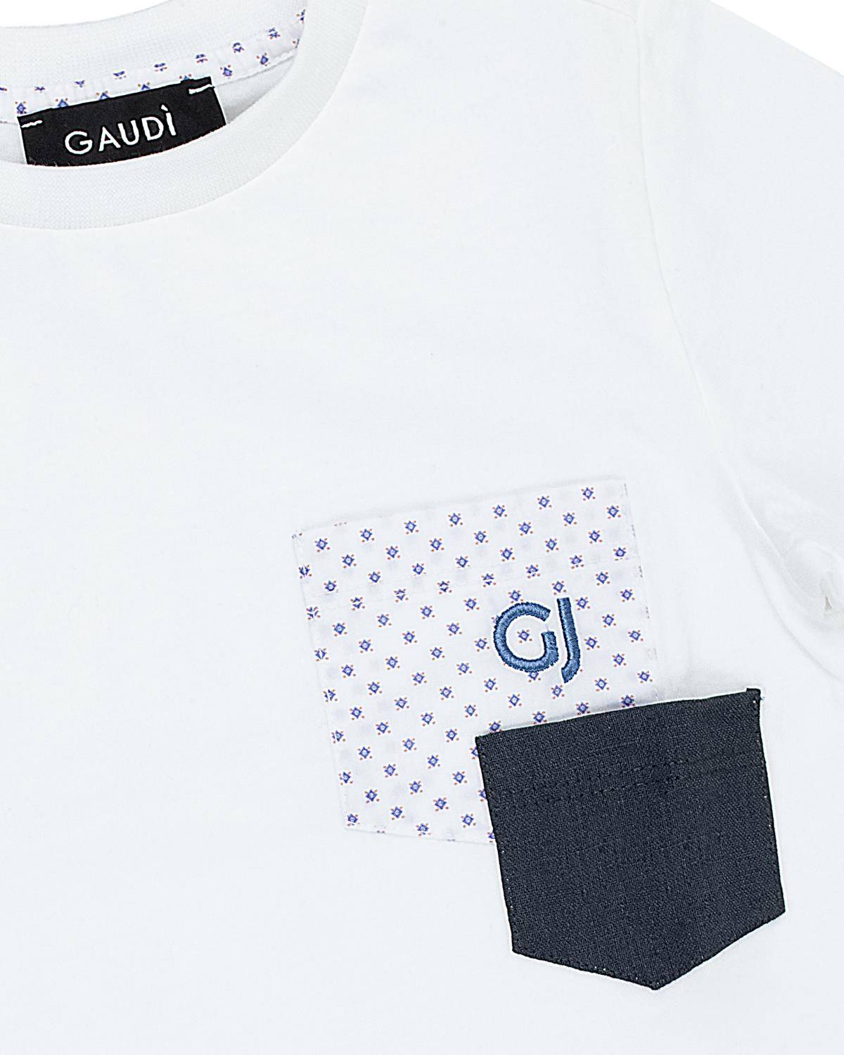 T-SHIRT GAUDÌ GABM05204 WHITE-2