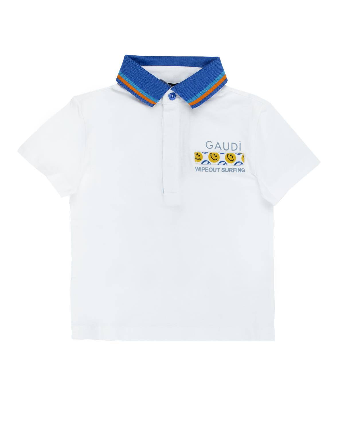 POLO GAUDÌ GABM05238 WHITE