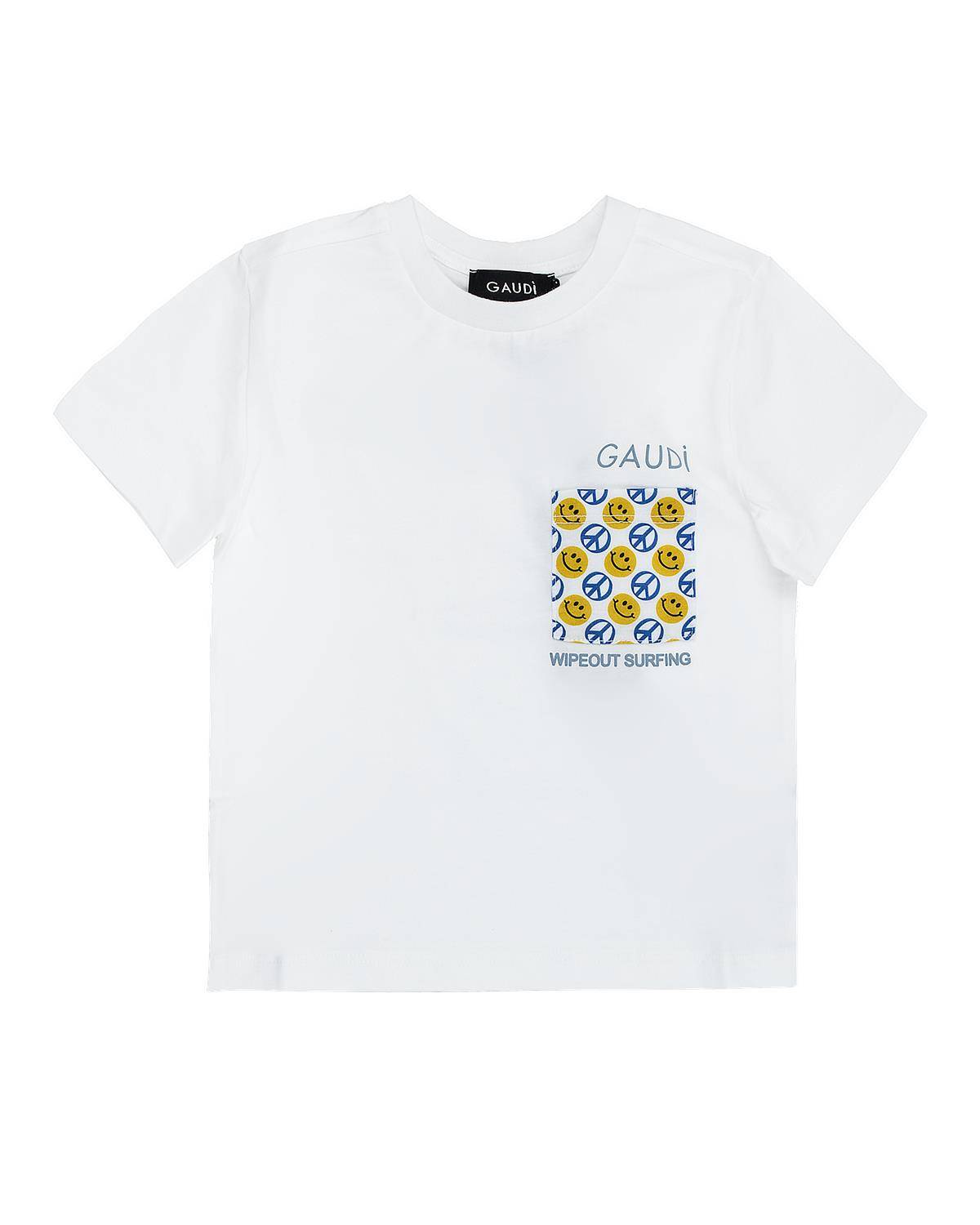 T-SHIRT GAUDÌ GABM05241 WHITE