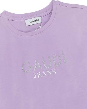 T-SHIRT GAUDÌ GAJF05159 ORCHID PINK-2-mini