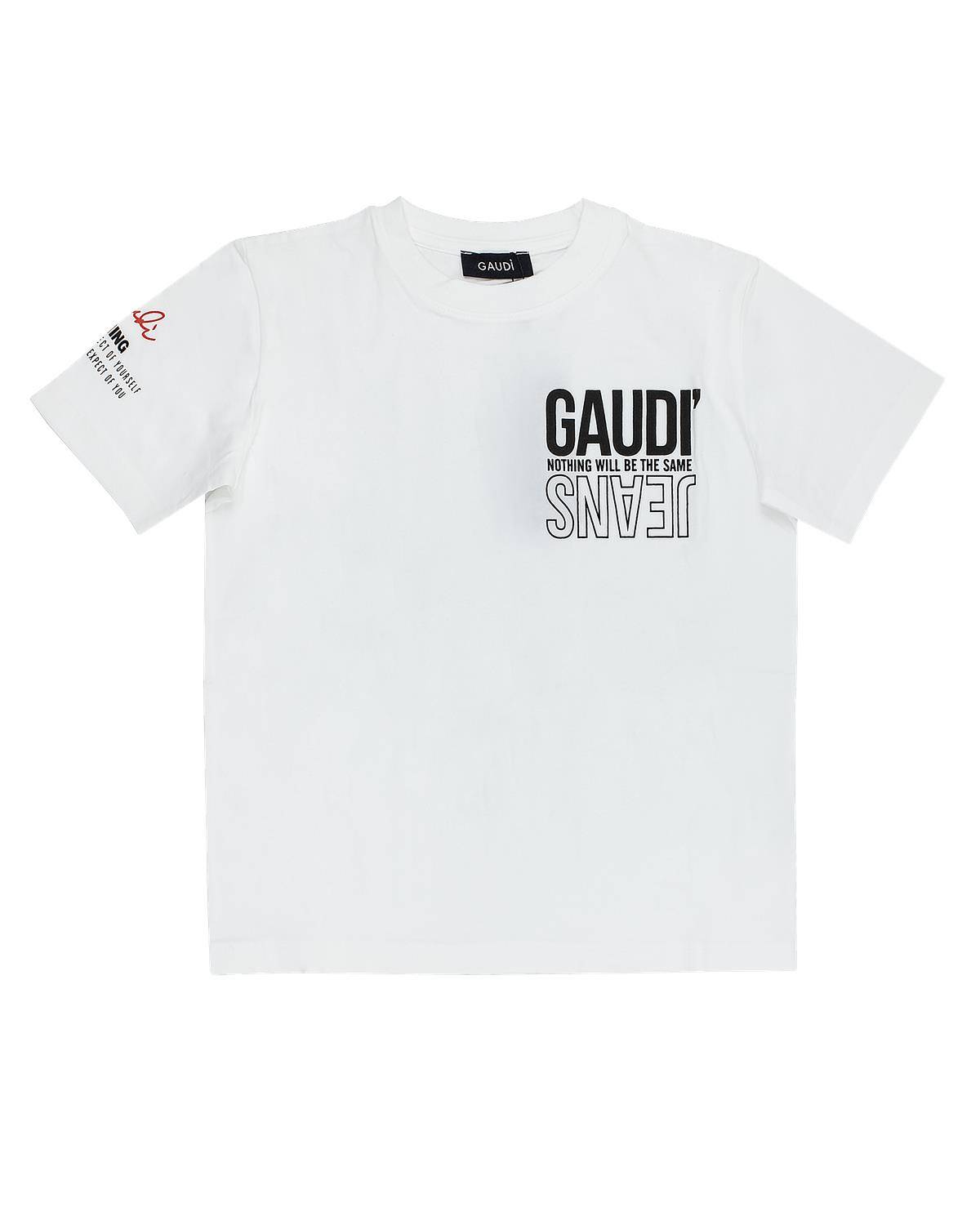 T-SHIRT GAUDÌ GAJM05374 WHITE