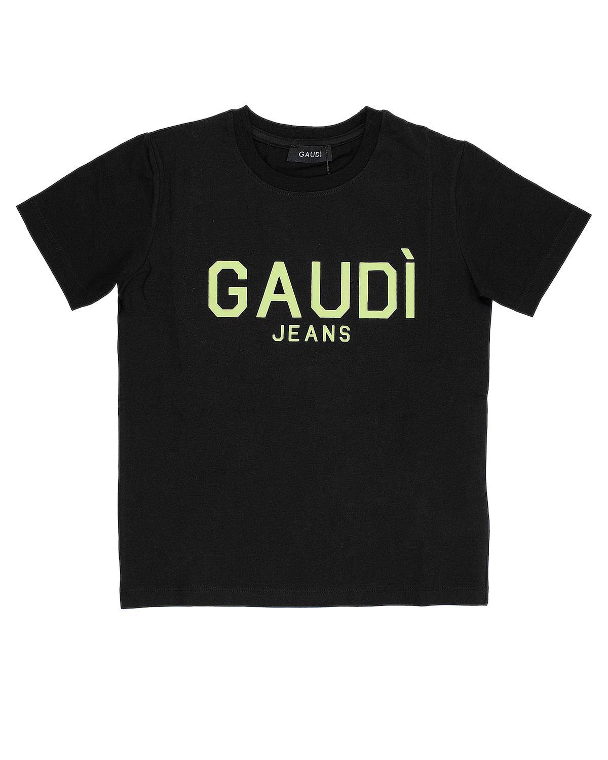 T-SHIRT GAUDÌ GAJM05380 BLACK