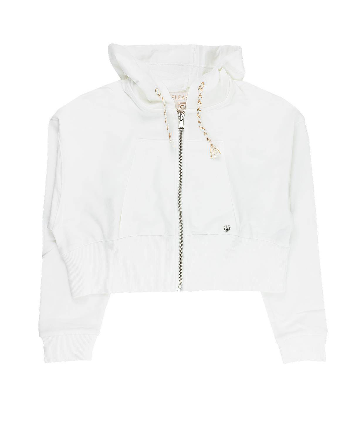 MAGLIA PLEASE LK01042G BIANCO LANA